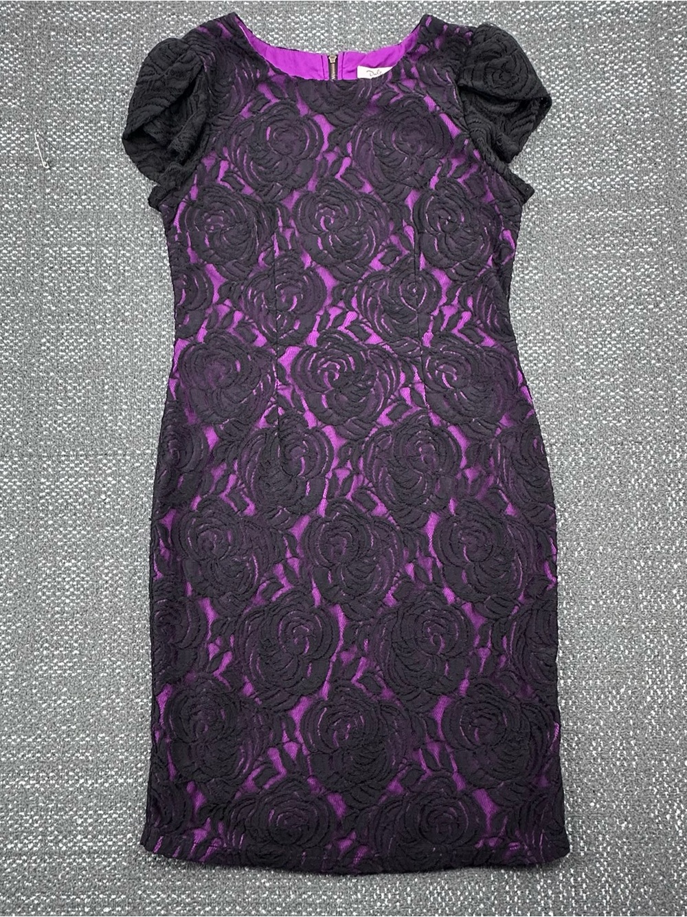 Darling Black Lace Sheath Dress - Women’s
